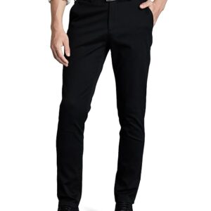 Symbol Premium Men's Slim Fit Flexi Waist Casual Pants | Stretchable Chinos | Stylish Office Fashion Trousers